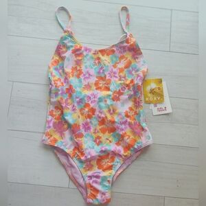 ROXY NEW girls Floraya One Piece Swimsuit